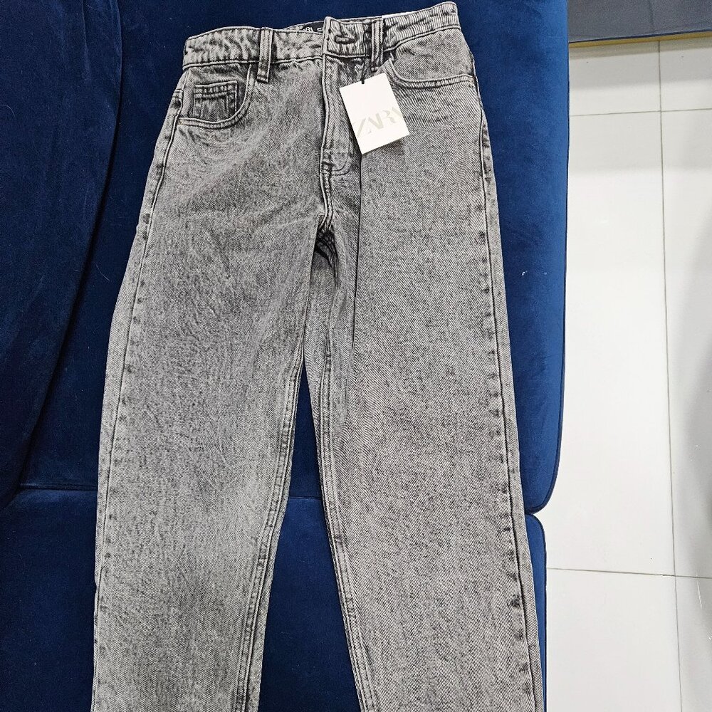 Zara Grey denim